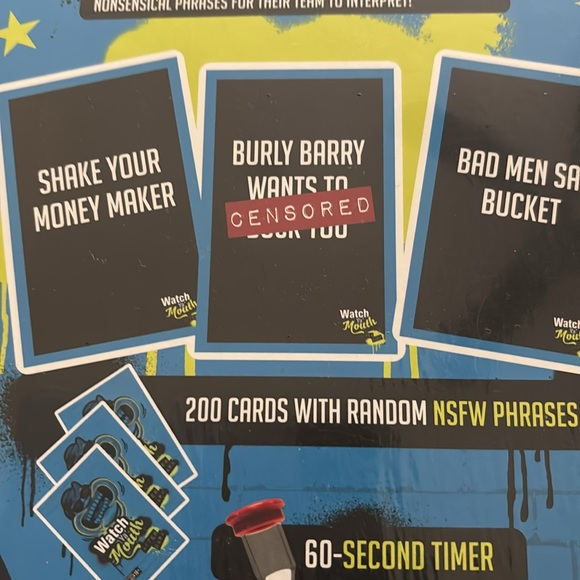 Watch Ya Mouth After Dark Party Game NEW in package - Picture 5 of 8